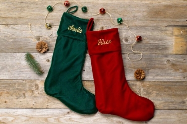 Personalized Christmas Stockings & Bucilla Kits